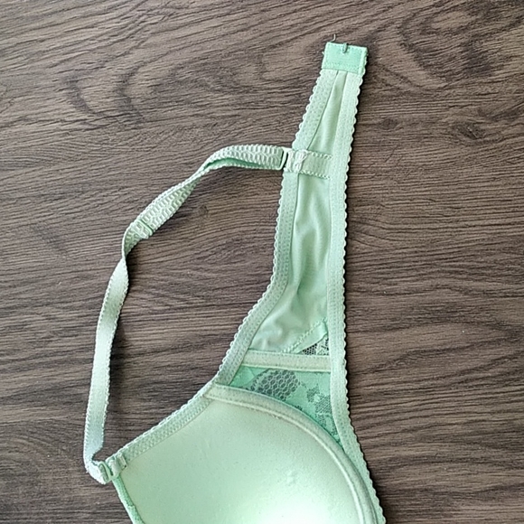 La Vie en Rose Spring Green Bra - Picture 4 of 8